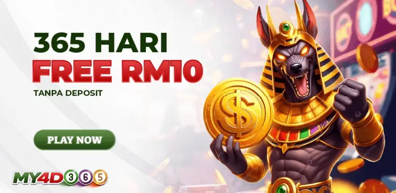 MY4D365 free RM10 tanpa deposit